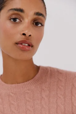 Cortefiel Camisolas-Jersey macio com oitos Subiu