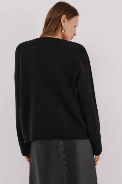 Cortefiel Camisolas-Jersey punto joyas Preto