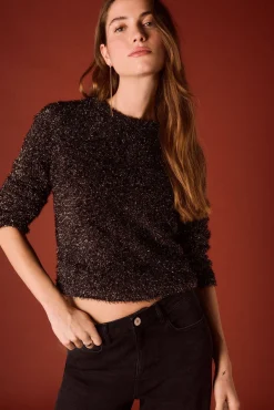 Slowlove Camisolas-Jesey prateado Preto