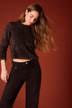 Slowlove Camisolas-Jesey prateado Preto