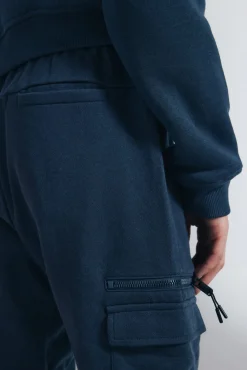 Springfield Kids Calças|T-Shirts-Jogger cargo menino azul