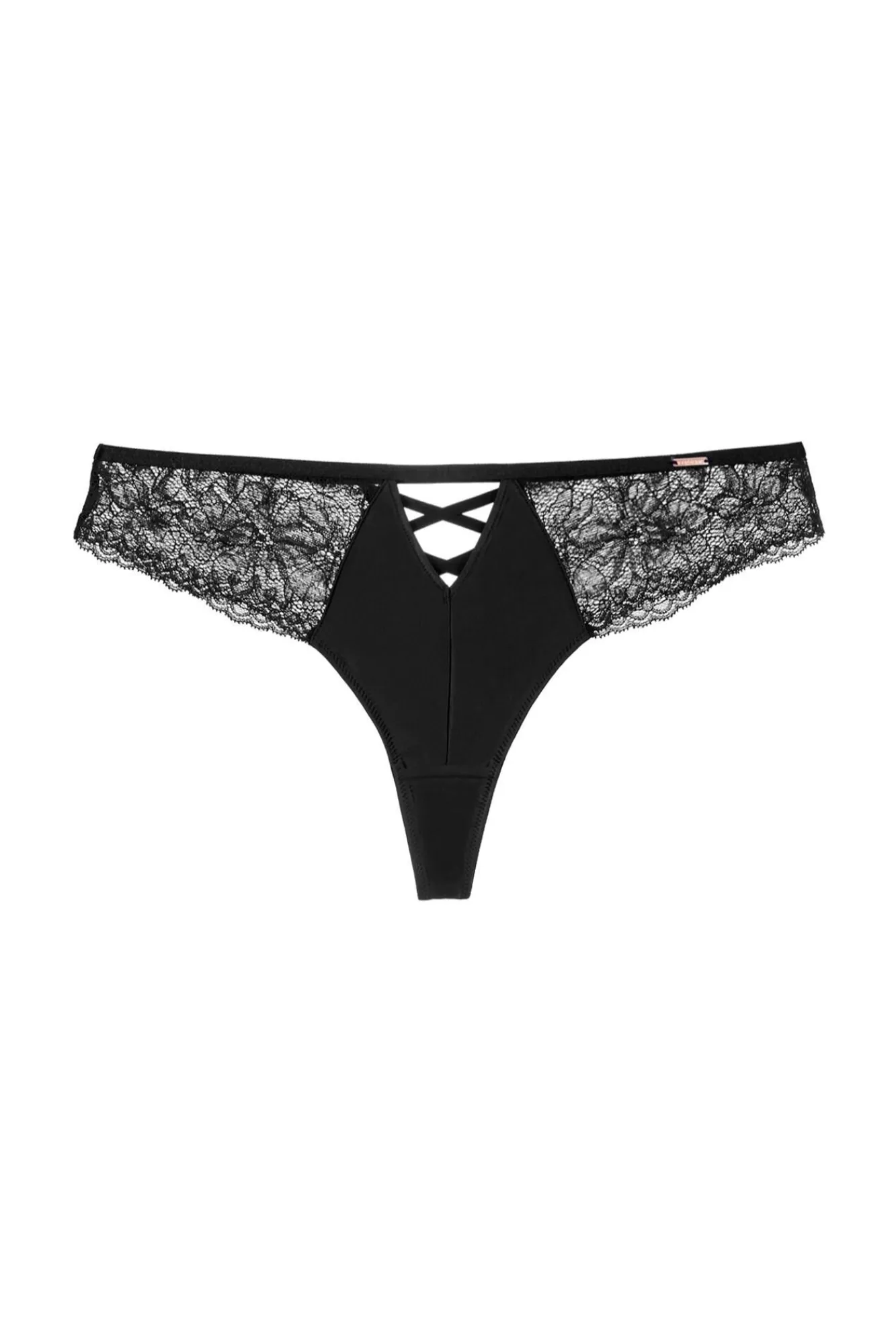 Dorina Roupa Interior-Kikky calcinha tipo tanga preto