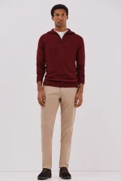 Cortefiel Camisolas-Lã de cordeiro com gola aberta Granada