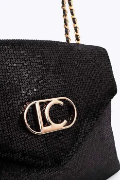 Lola Casademunt Malas-lapela com aba Preto