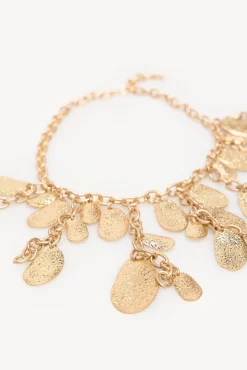 Hoss Intropia Joalharia E Bijuteria-Lúcia. Colar de elos banhado a ouro Dourado