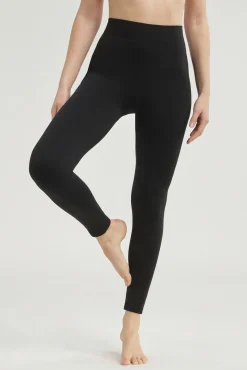 DIM Calças-Legging térmica longa feminina preto