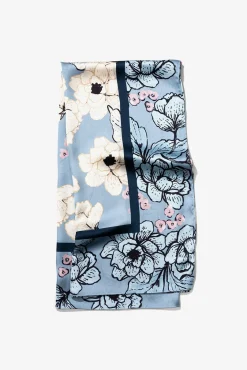 Vilanova Cachecol-Lenço Acetinado Floral estampado
