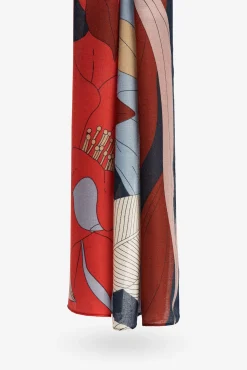 Vilanova Cachecol-Lenço Retangular Floral estampado