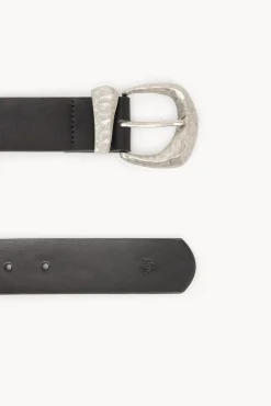 Hoss Intropia Cintos-Linka. Cinto pele Preto