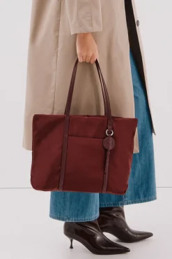 Cortefiel Malas-logo de nylon para compras gr Granada