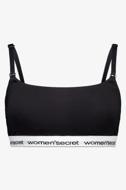 Women'secret Roupa Interior|Maternidade-LOVELY soutien de maternity de algodão preto