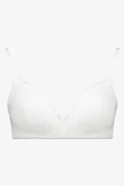 Women'secret Roupa Interior|Maternidade-LOVELY soutien de maternity de algodão branco bege