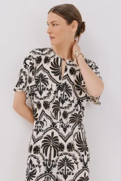 Cortefiel Macacões|Vestidos-Macacão estampado Impress&atilde;o