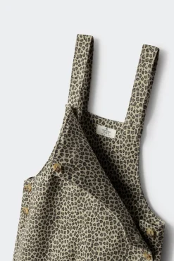 Springfield Kids Vestidos-Macacão estampado para menina castanho