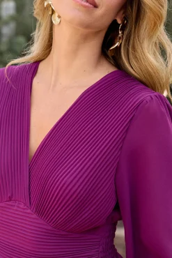 Polín Et Moi Macacões|Vestidos-Macacão Florence Liso Roxo