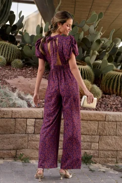 Polín Et Moi Macacões|Vestidos-Macacão Mireya com estampado cobre Multicolorido