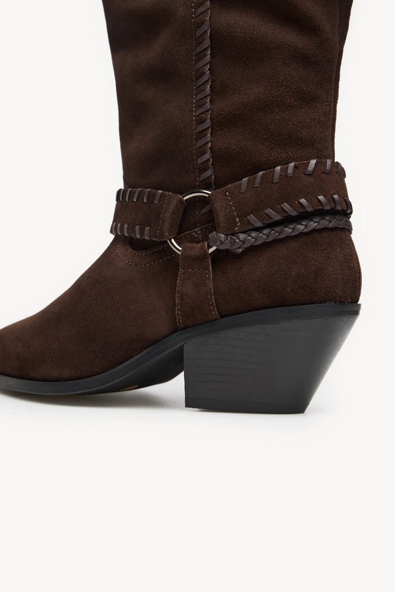Hoss Intropia Saltos|Botas-Maialen. Botas de croute Castanho