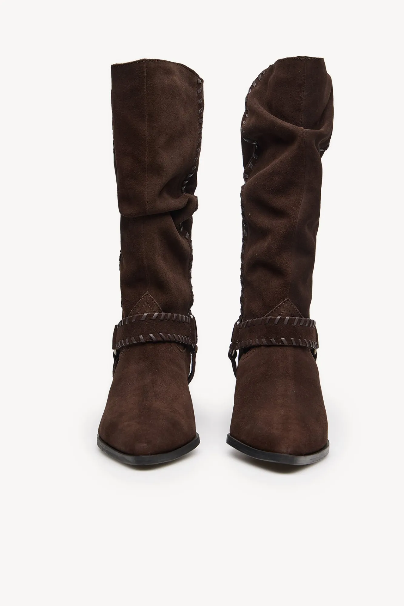 Hoss Intropia Saltos|Botas-Maialen. Botas de croute Castanho