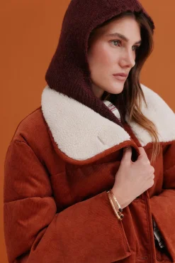 Hoss Intropia Cachecol-Maider. Cachecol com capuz Granada