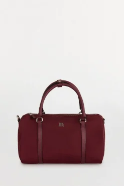 Pedro del Hierro Malas-Mala de boliche bolsa de ombro Bordeaux