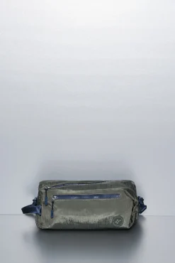 Dash and Stars Malas-Mala de ombro em nylon cáqui acetinado verde