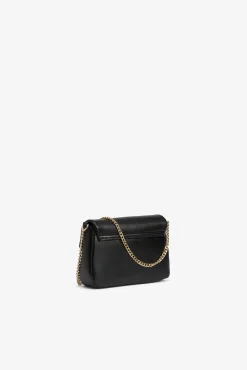 Vilanova Malas-Mala de ombro metálica com aba Preto