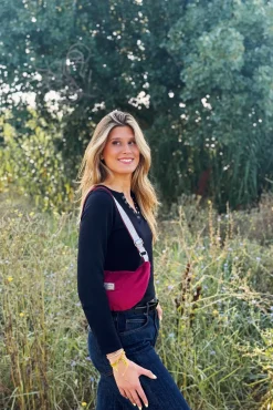 De La Mur Malas-Mala pequena Dallas Party Edition vermelho