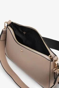 Vilanova Malas-Mala tiracolo com efeito couro Tostado