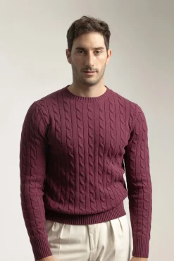 PuroEGO Camisolas-Malha de algodão trançada Granada