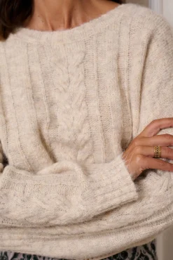 Polín Et Moi Camisolas-Malha de camisola Jackie Tostado