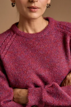 Polín Et Moi Camisolas-Malha de camisola Nira Subiu