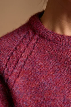 Polín Et Moi Camisolas-Malha de camisola Nira Subiu