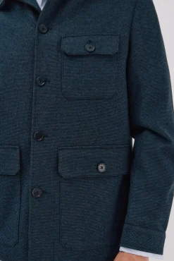 Cortefiel Blazers|Blazers-Malha de malha Azul