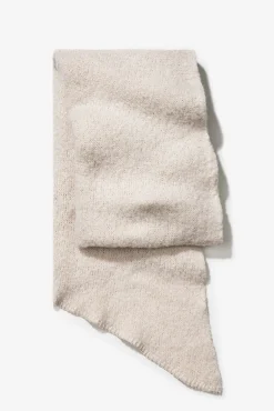 Vilanova Cachecol-Manta Cachecol Escovada bege