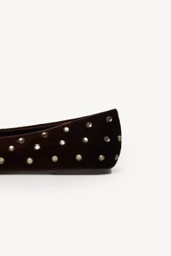 Hoss Intropia Sabrinas-Martina. Bailarinas com cristais Castanho