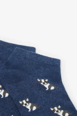 Cortefiel Meias-Meia curta Bulldog Azul