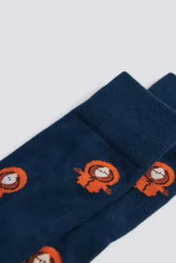 Springfield Meias-Meia de personagem do South Park azul