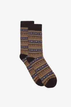 Cortefiel Meias-Meia grega Castanho