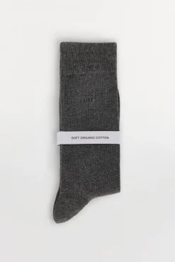 Pedro del Hierro Meias-Meia lisa sport Cizento