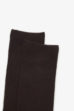 Cortefiel Meias-Meia liso com coolmax Castanho