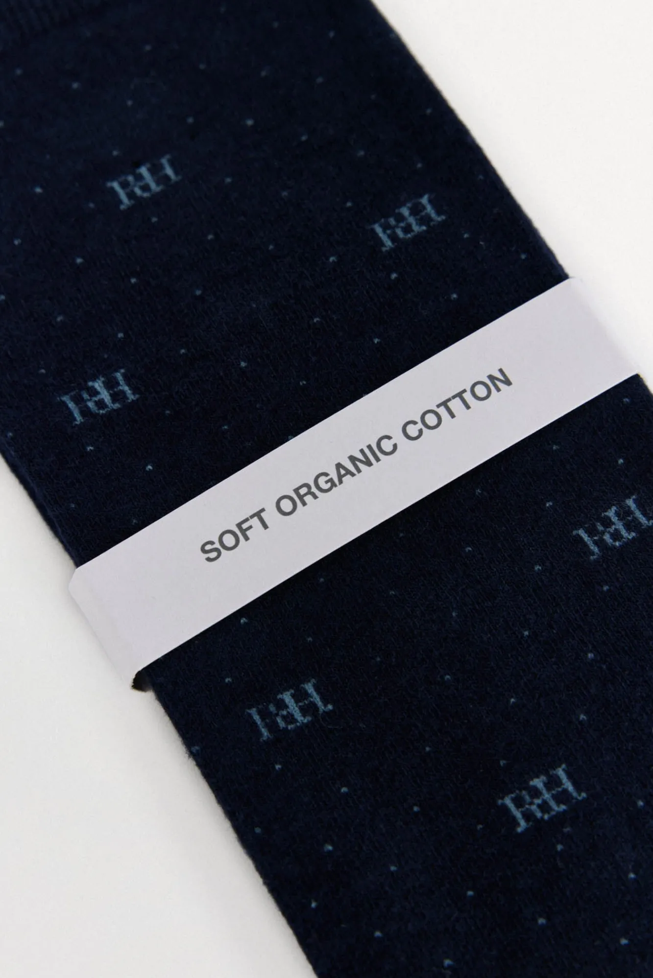 Pedro del Hierro Meias-Meias com logotipo esportivo Azul