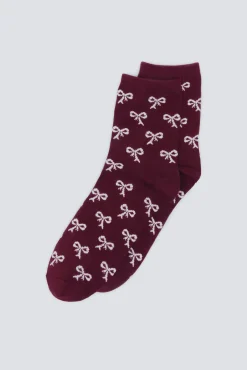 Springfield Meias-Meias compridas com laços estampado