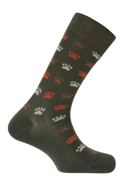 Punto Blanco Meias-Meias curtas de algodão da Huellas verde