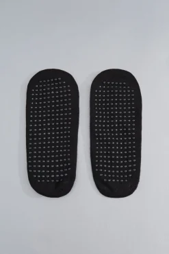 Dash and Stars Meias-Meias de balé de algodão preto