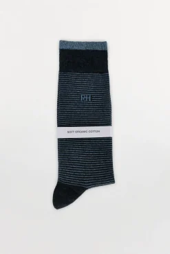 Pedro del Hierro Meias-Meias esportivas riscas Azul