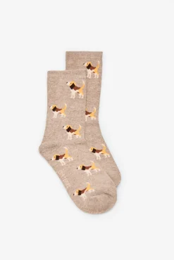 Cortefiel Meias-Meias longas Beagle Castanho