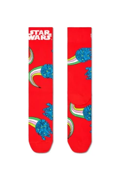 Happy Socks Meias|Meias-Meias Millennium Falcon de Star Wars vermelho