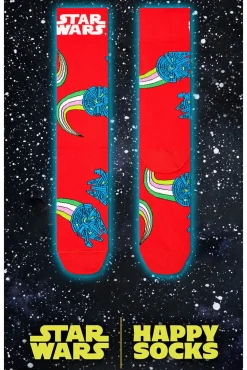 Happy Socks Meias|Meias-Meias Millennium Falcon de Star Wars vermelho