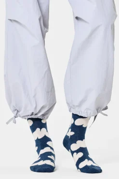 Happy Socks Meias|Meias-Meias unissex nubladas azul