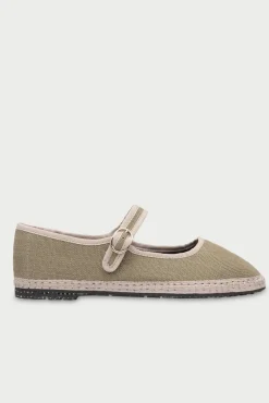 Flabelus Sabrinas-Mercedita de lino Verde